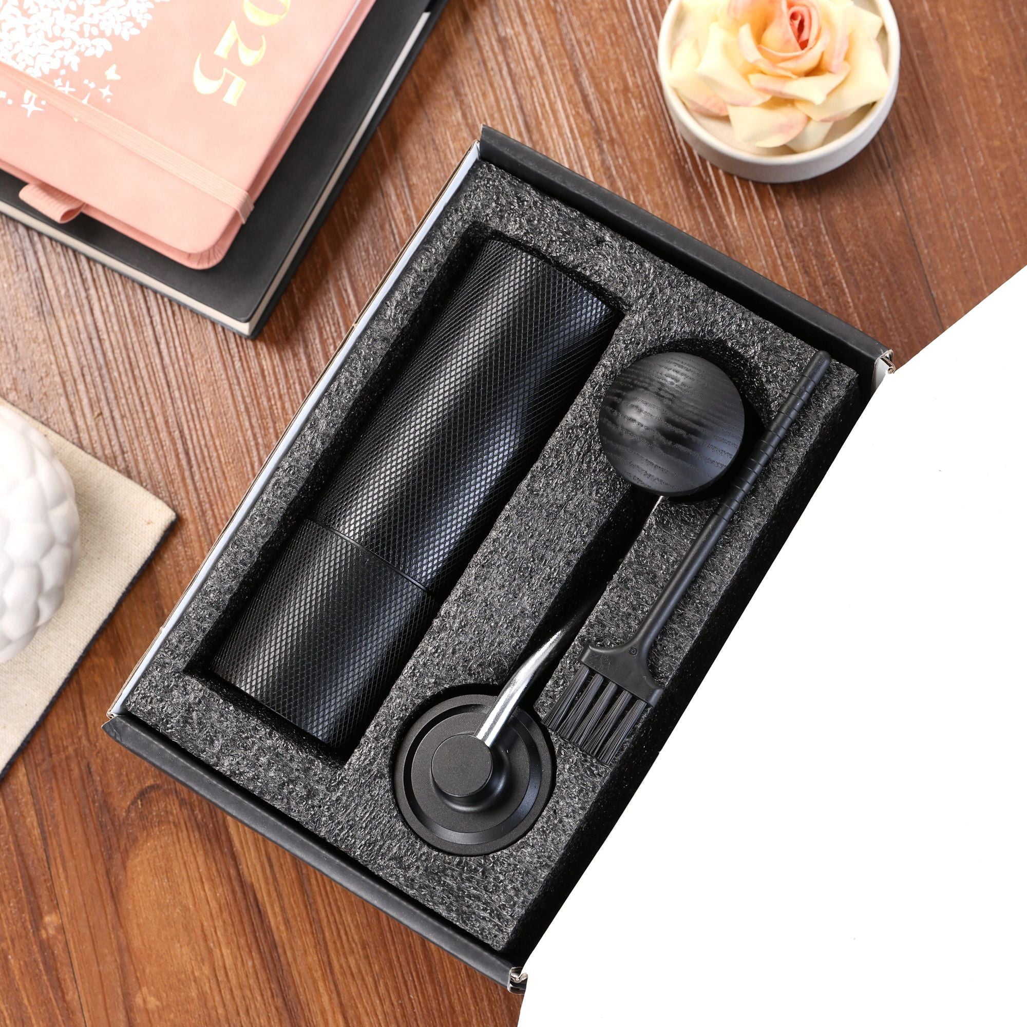 Precision Dual-Axis Coffee Grinder